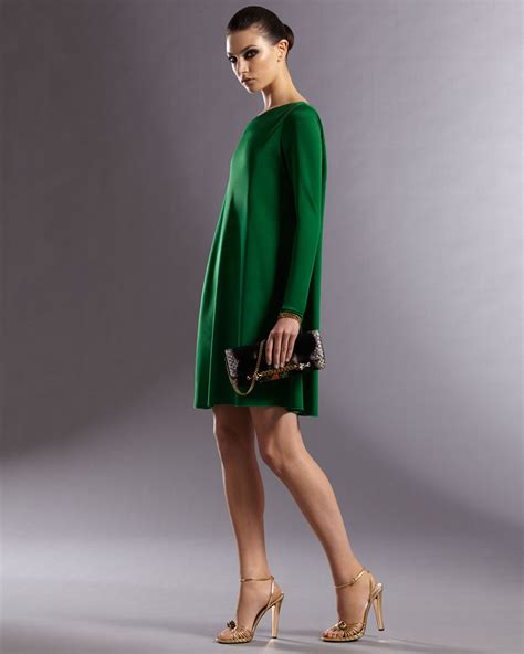 gucci green dress 2014